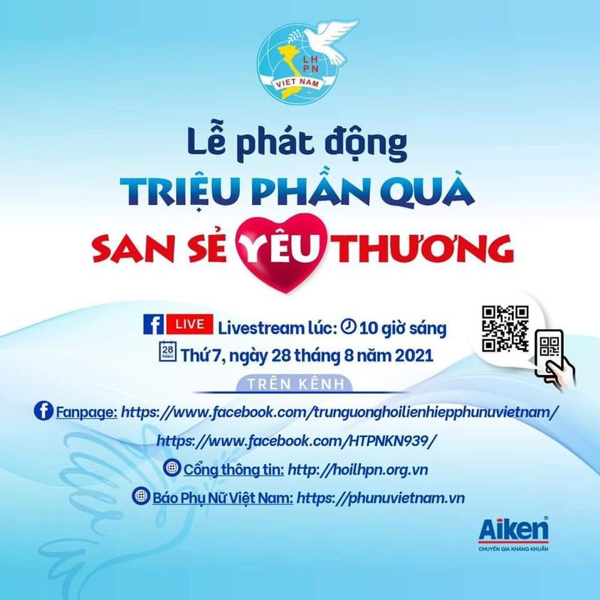 Hội LHPN Việt Nam phát động "Triệu phần quà san sẻ yêu thương"